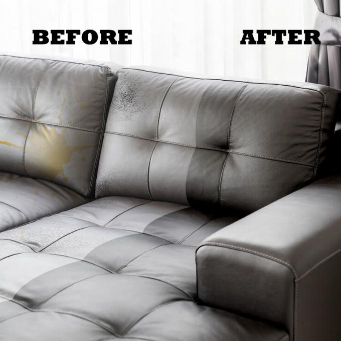 کیت مراقبت از مبل چرم صاف پاک کننده چرم و تغذیه کننده پریمیوم کیت تمیز کردن مبل های چرم صاف مراقبت کامل از مبل های چرم صاف، صندلی ها و سقف ها 4